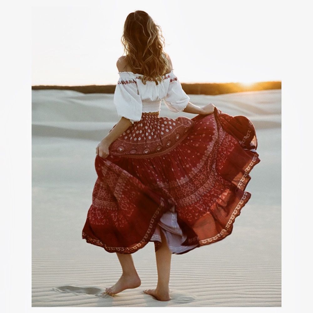 Spell X Tuula Gypsiana Maxi Skirt XXL